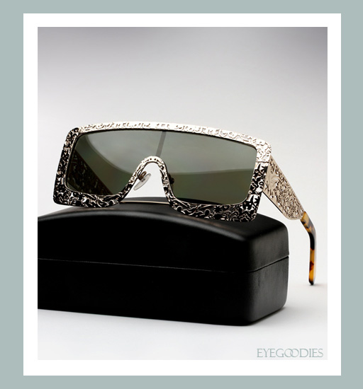 Karen Walker The Butler Critter Sunglasses - Gold