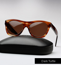 Cutler and Gross 0164 sunglasses - Dark Turtle