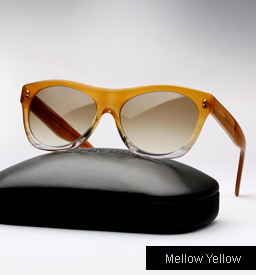 Cutler and Gross 0164 sunglasses - Mellow Yellow