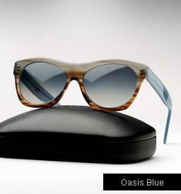 Cutler and Gross 0164 sunglasses - Oasis Blue