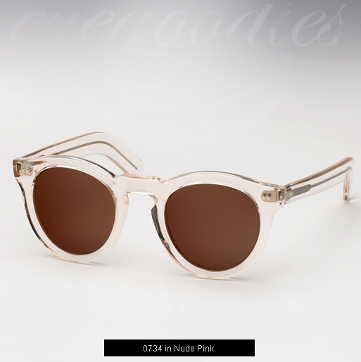 Cutler and Gross 0734 Sunglasses - Nude Pink