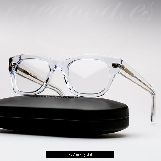 Cutler and Gross 0772 eyeglasses - Crystal