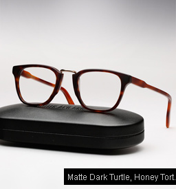 Cutler and Gross 1061 - Matte Dark Turtle, Honey Tortoise Temples