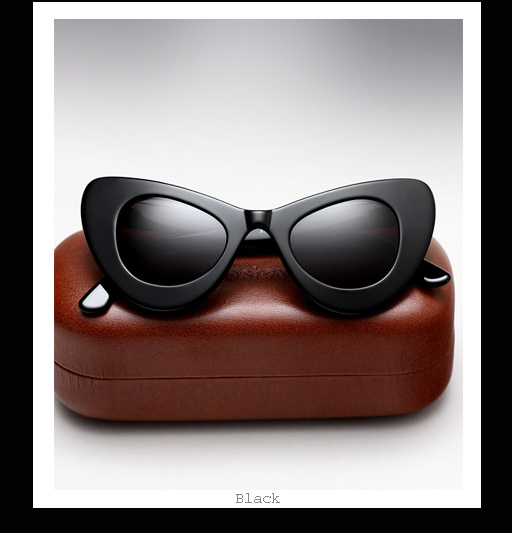 Illesteva X Zac Posen Sunglasses - Black