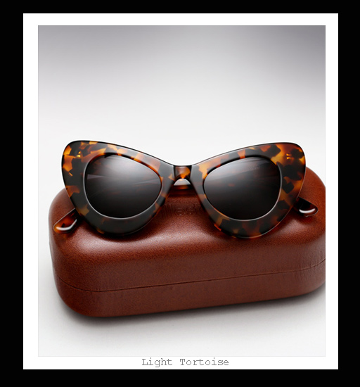 Illesteva X Zac Posen Sunglasses - Light Tortoise