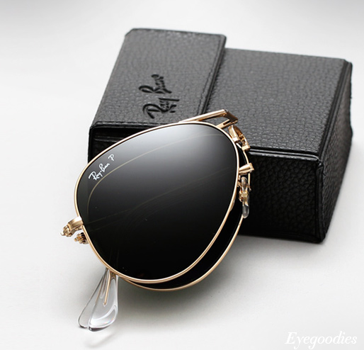 Ray Ban Folding Aviator Sunglasses