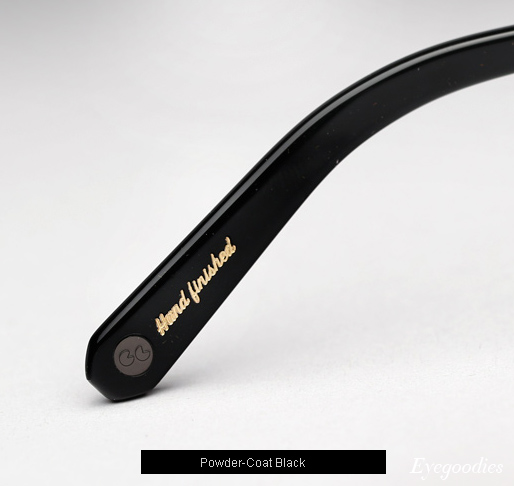 Garrett Leight Speedway T sunglasses - Powder Coat Black