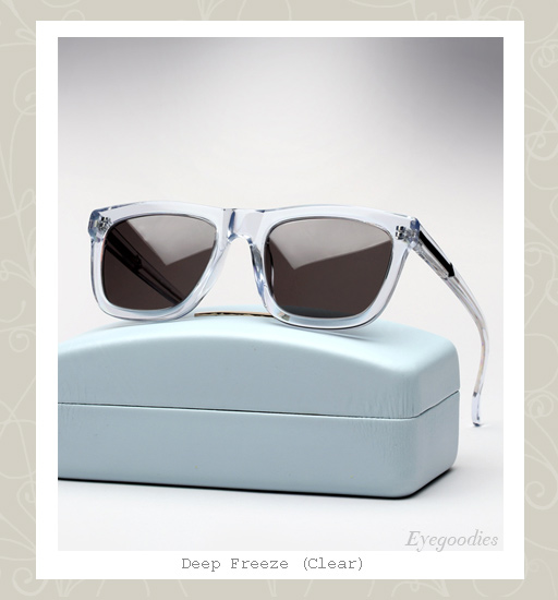 Karen Walker Deep Freeze sunglasses - Clear