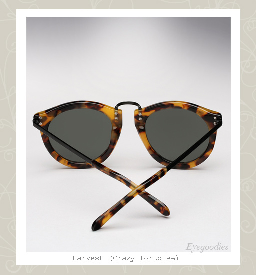 Karen Walker Harvest sunglasses - crazy tortoise