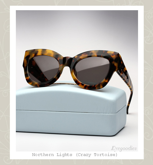 Karen Walker Northern Lights sunglasses - Tortoise