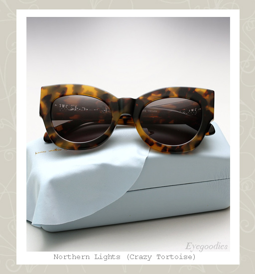 Karen Walker Northern Lights sunglasses - Tortoise