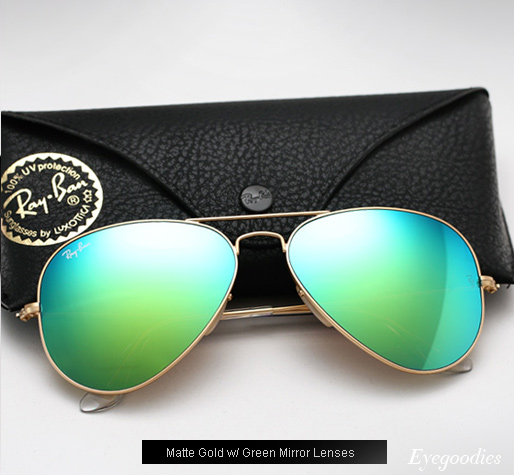 green ray ban sunglasses