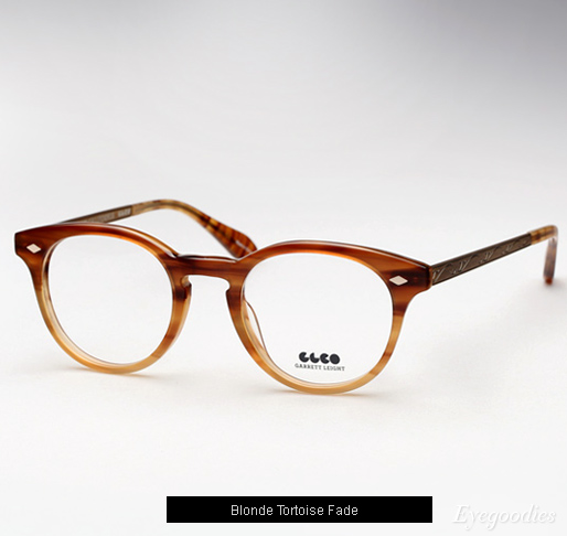 Garrett Leight Ashland eyeglasses - Blonde Tortoise Fade