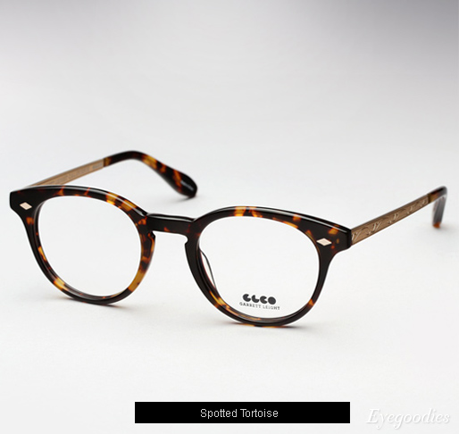 Garrett Leight Ashland eyeglasses - Spotted Tortoise