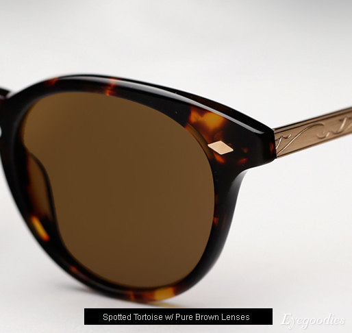 Garrett Leight Ashland sunglasses - Spotted Tortoise