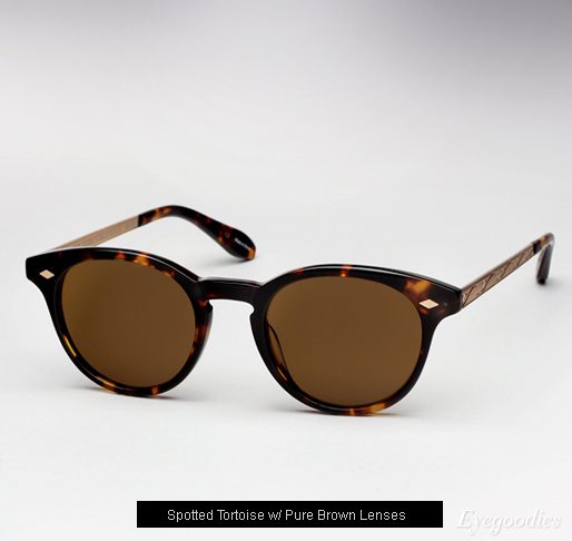 Garrett Leight Ashland sunglasses - Spotted Tortoise