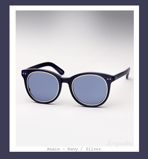 Ksubi X Richard Nicoll Anais sunglasses - Navy