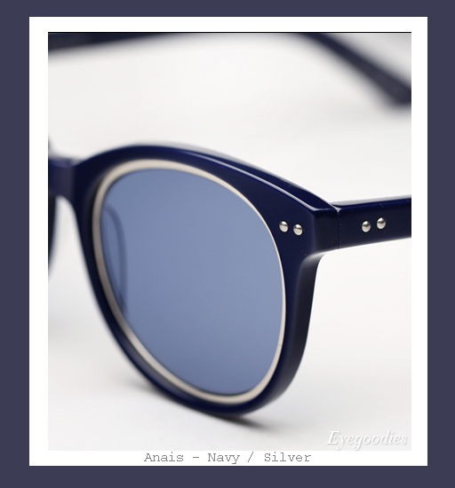 Ksubi X Richard Nicoll Anais sunglasses - Navy