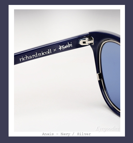 Ksubi X Richard Nicoll Anais sunglasses - Navy