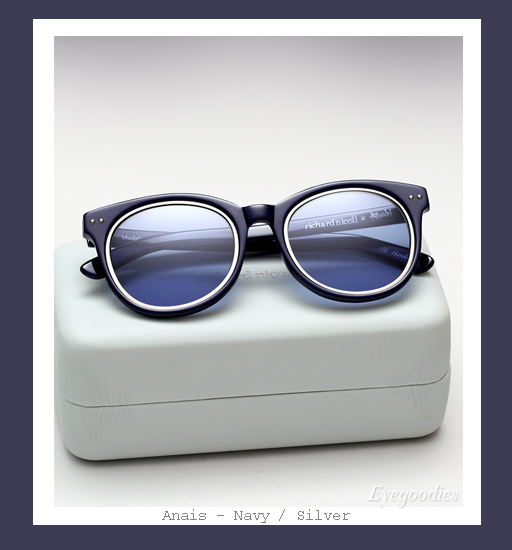 Ksubi X Richard Nicoll Anais sunglasses - Navy