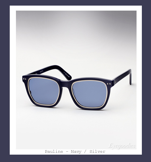 Richard Nicoll x Ksubi Pauline sunglasses - Navy