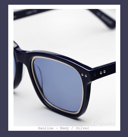 Richard Nicoll x Ksubi Pauline sunglasses - Navy