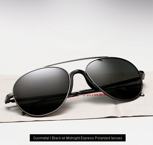 Mosley Tribes Reynolds sunglasses - Gunmetal / Black