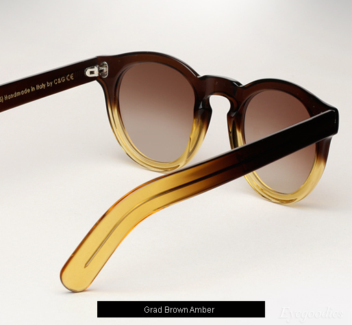 Cutler and Gross 1083 sunglasses - Grad Brown Amber