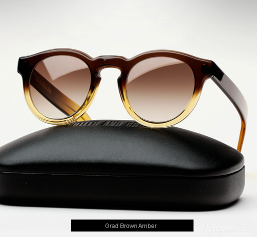 Cutler and Gross 1083 sunglasses - Grad Brown Amber