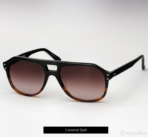 Oliver Goldsmith Glyn Sunglasses - Caramel Split