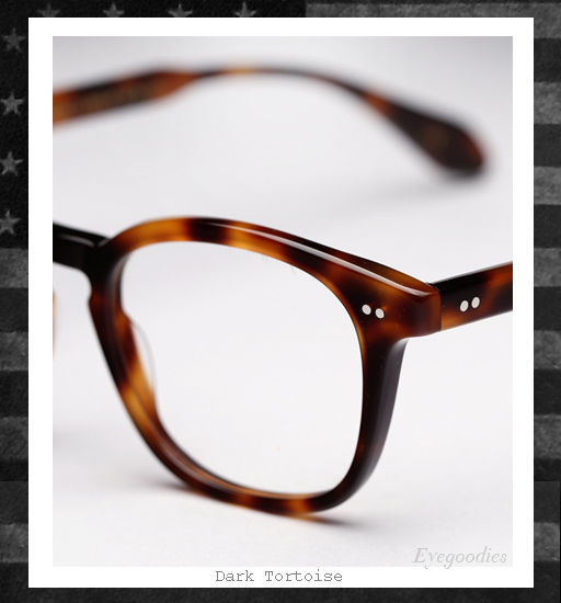 Garrett Leight x Mark McNairy Sunglasses - Dark Tortoise