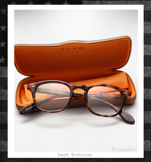 Garrett Leight x Mark McNairy Sunglasses - Dark Tortoise