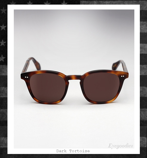 Garrett Leight x Mark McNairy Sunglasses - Dark Tortoise