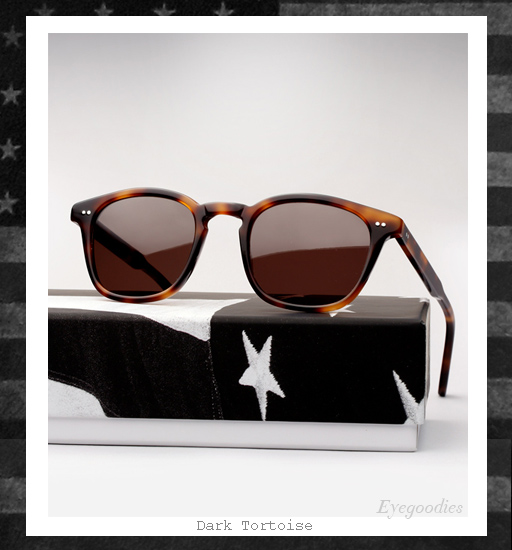 Garrett Leight x Mark McNairy Sunglasses - Dark Tortoise