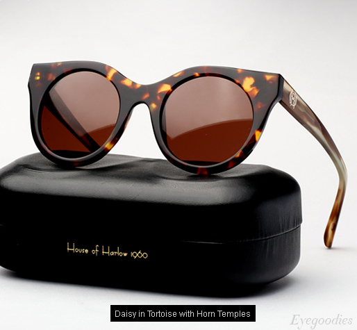 House of Harlow Daisy sunglasses - Tortoise / Horn