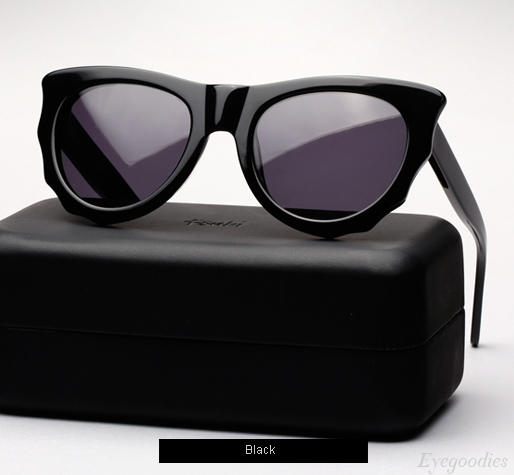 Ksubi Batcat sunglasses - Black