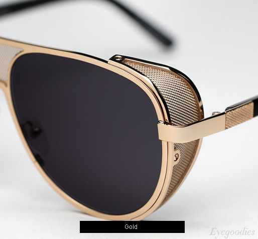 Ksubi Cisco Sunglasses - Gold