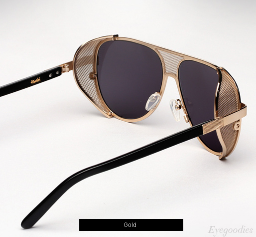 Ksubi Cisco Sunglasses - Gold