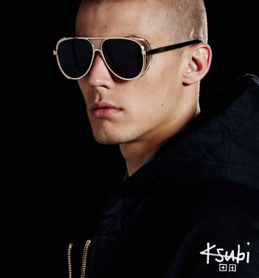 Ksubi Cisco Sunglasses - Gold