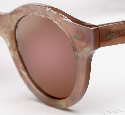 Cutler and Gross 737 sunglasses - Frost on Lilac Pearl