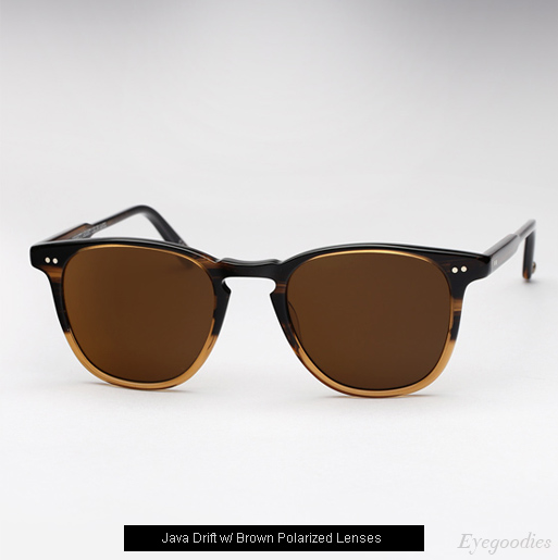 Garrett Leight Brooks sunglasses - Java Drift