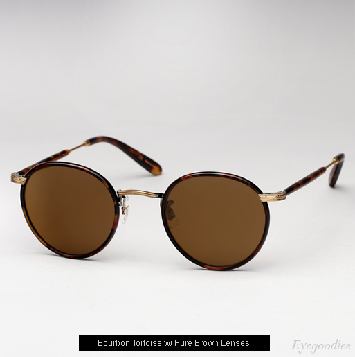 Garrett Leight Wilson sunglasses in Bourban Tortoise