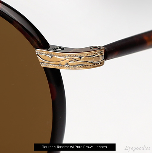 Garrett Leight Wilson sunglasses in Bourban Tortoise