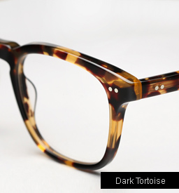 Garrett Leight Dudley Eyeglasses - Dark Tortoise