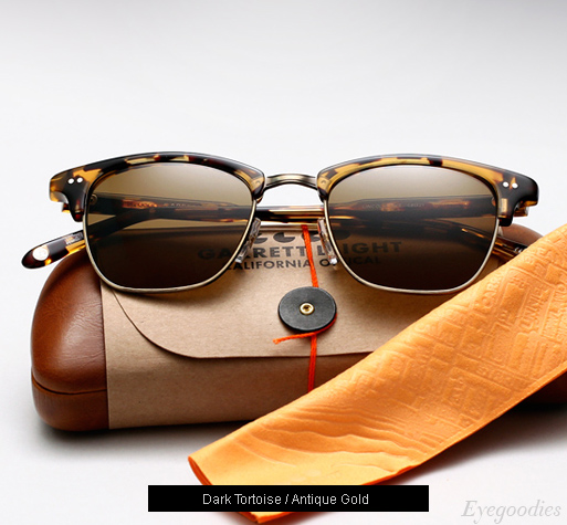 Garrett Leight Lincoln sunglasses - Dark Tortoise