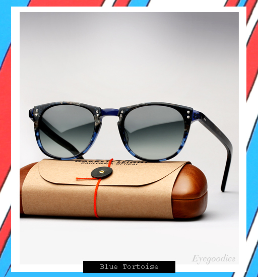 Garrett Leight x Thierry Lasry | Number 2 sunglasses - Blue Tortoise