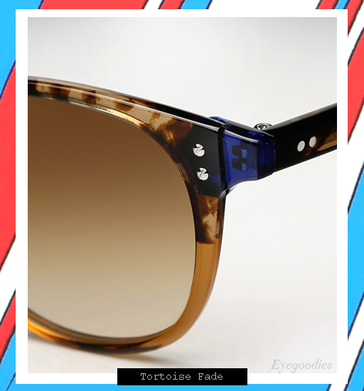 Garrett Leight x Thierry Lasry | Number 2 sunglasses - Tortoise Fade