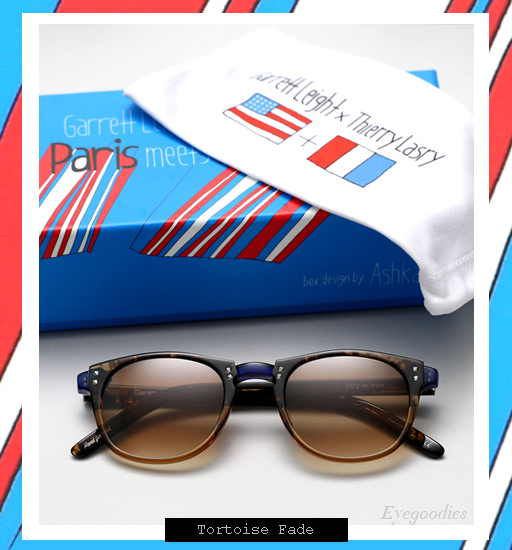 Garrett Leight x Thierry Lasry | Number 2 sunglasses - Tortoise Fade