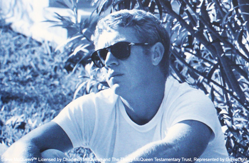 steve mcqueen wearing persol