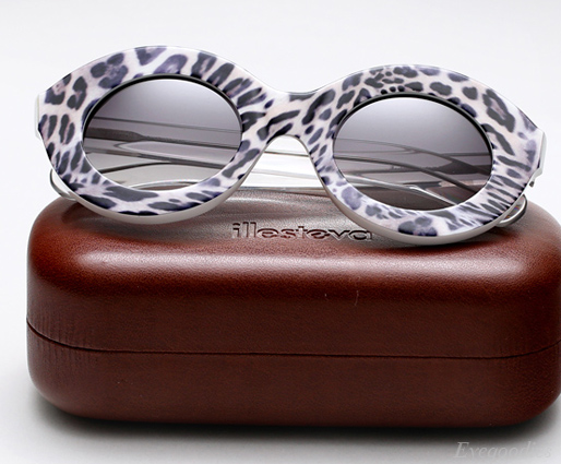Illesteva Fitzgerald - White Leopard sunglasses